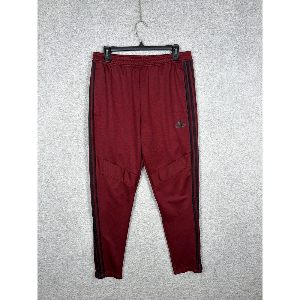 Mens Adidas Tiro17 Training Pant Size L Burgundy